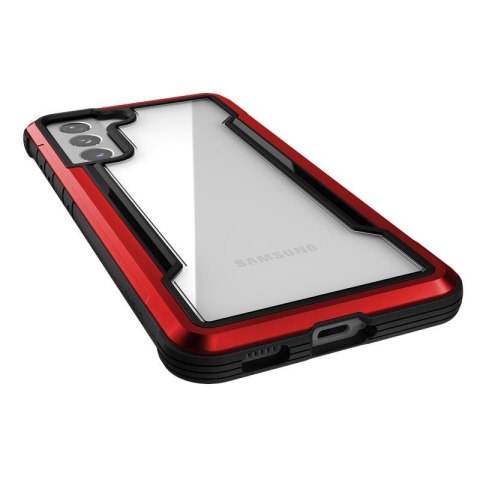 X-Doria Raptic Shield - Etui aluminiowe Samsung Galaxy S21 (Antimicrobial protection) (Red) X-Doria Raptic Shield - Etui aluminiowe Samsung Galaxy S21 (Antimicrobial protection) (Red)