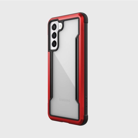 X-Doria Raptic Shield - Etui aluminiowe Samsung Galaxy S21 (Antimicrobial protection) (Red) X-Doria Raptic Shield - Etui aluminiowe Samsung Galaxy S21 (Antimicrobial protection) (Red)