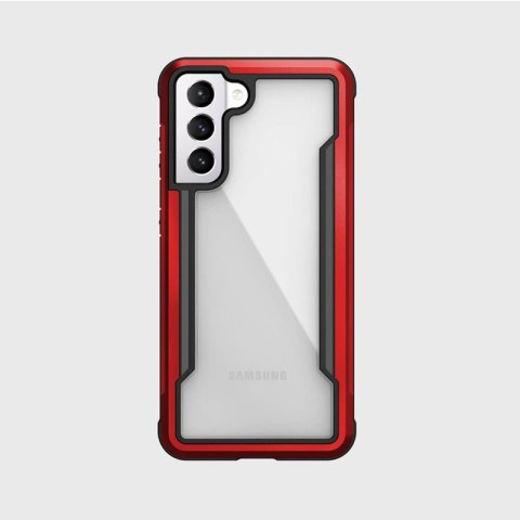 X-Doria Raptic Shield - Etui aluminiowe Samsung Galaxy S21 (Antimicrobial protection) (Red) X-Doria Raptic Shield - Etui aluminiowe Samsung Galaxy S21 (Antimicrobial protection) (Red)