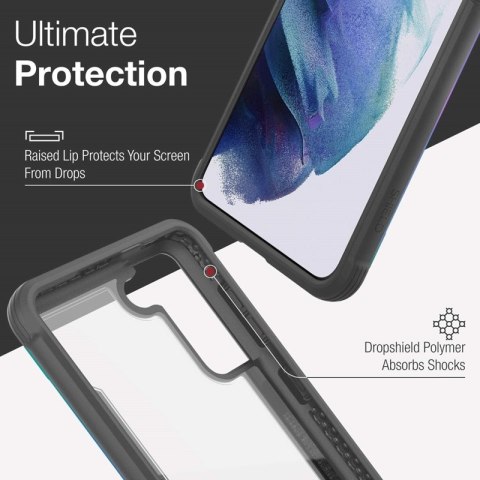 X-Doria Raptic Shield - Etui aluminiowe Samsung Galaxy S21+ (Antimicrobial protection) (Iridescent) X-Doria Raptic Shield - Etui aluminiowe Samsung Galaxy S21+ (Antimicrobial protection) (Iridescent)
