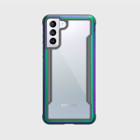 X-Doria Raptic Shield - Etui aluminiowe Samsung Galaxy S21+ (Antimicrobial protection) (Iridescent) X-Doria Raptic Shield - Etui aluminiowe Samsung Galaxy S21+ (Antimicrobial protection) (Iridescent)