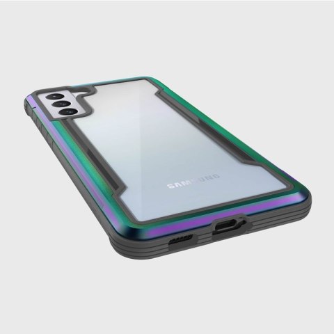 X-Doria Raptic Shield - Etui aluminiowe Samsung Galaxy S21+ (Antimicrobial protection) (Iridescent) X-Doria Raptic Shield - Etui aluminiowe Samsung Galaxy S21+ (Antimicrobial protection) (Iridescent)