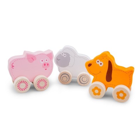 New Classic Toys - Drewniane zwierzątka jeżdżące New Classic Toys - Drewniane zwierzątka jeżdżące
