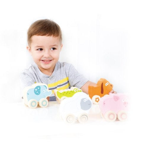 New Classic Toys - Drewniane zwierzątka jeżdżące New Classic Toys - Drewniane zwierzątka jeżdżące