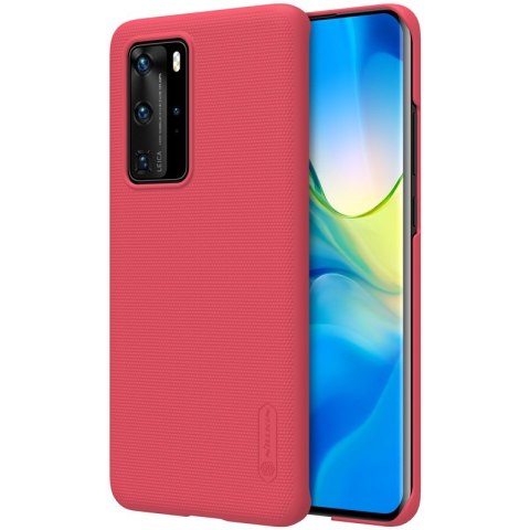 Nillkin Super Frosted Shield - Etui Huawei P40 Pro (Bright Red) Nillkin Super Frosted Shield - Etui Huawei P40 Pro (Bright Red)