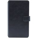 PURO Universal Wallet 360° - Uniwersalne etui obrotowe z kieszeniami na karty, rozmiar XXL (granatowy)