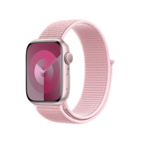 Crong Nylon - Pasek sportowy do Apple Watch 38/40/41/42 mm (Powder Pink) Crong Nylon - Pasek sportowy do Apple Watch 38/40/41/42 mm (Powder Pink)