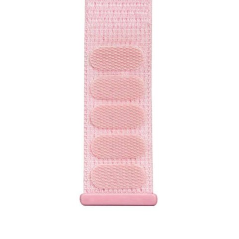 Crong Nylon - Pasek sportowy do Apple Watch 38/40/41/42 mm (Powder Pink) Crong Nylon - Pasek sportowy do Apple Watch 38/40/41/42 mm (Powder Pink)