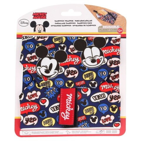 Mickey Mouse - Wielorazowa owijka śniadaniowa Mickey Mouse - Wielorazowa owijka śniadaniowa