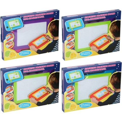 Eddy toys - Tablica magnetyczna / znikopis dla dzieci (Pomarańczowy) Eddy toys - Tablica magnetyczna / znikopis dla dzieci (Pomarańczowy)