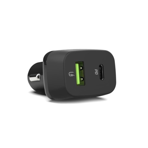Green Cell - Ładowarka samochodowa USB-C Power Delivery + USB-A Quick Charge 3.0 Green Cell - Ładowarka samochodowa USB-C Power Delivery + USB-A Quick Charge 3.0