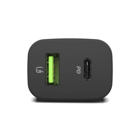 Green Cell - Ładowarka samochodowa USB-C Power Delivery + USB-A Quick Charge 3.0 Green Cell - Ładowarka samochodowa USB-C Power Delivery + USB-A Quick Charge 3.0