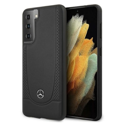 Mercedes Leather Urban Line - Etui Samsung Galaxy S21 (black) Mercedes Leather Urban Line - Etui Samsung Galaxy S21 (black)