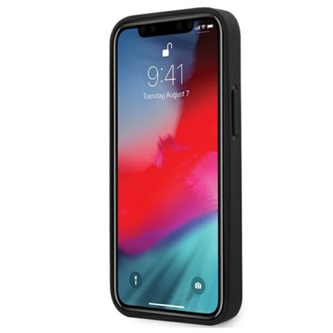 Mercedes Leather Wave Line - Etui iPhone 12 mini (black) Mercedes Leather Wave Line - Etui iPhone 12 mini (black)