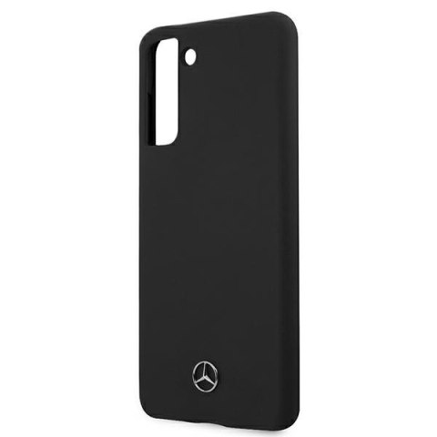 Mercedes Silicone Line - Etui Samsung Galaxy S21 (czarny) Mercedes Silicone Line - Etui Samsung Galaxy S21 (czarny)
