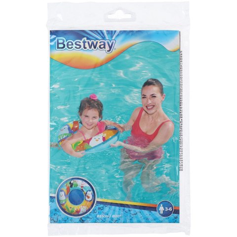 Bestway - koło do pływania dla dzieci średnica 51 cm (Pingwinki) Bestway - koło do pływania dla dzieci średnica 51 cm (Pingwinki)
