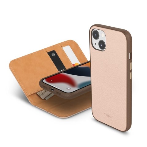Moshi Overture - Etui 3w1 z klapką iPhone 13 (antybakteryjne NanoShield™) (Luna Pink) Moshi Overture - Etui 3w1 z klapką iPhone 13 (antybakteryjne NanoShield™) (Luna Pink)