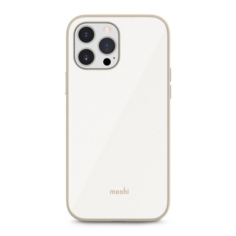 Moshi iGlaze Slim Hardshell Case - Etui iPhone 13 Pro Max (system SnapTo) (Pearl White) Moshi iGlaze Slim Hardshell Case - Etui iPhone 13 Pro Max (system SnapTo) (Pearl White)