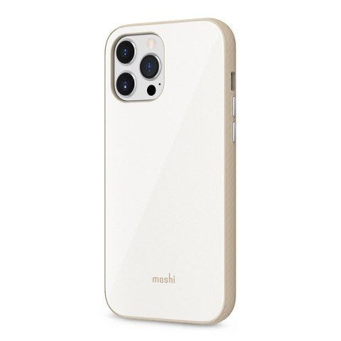 Moshi iGlaze Slim Hardshell Case - Etui iPhone 13 Pro Max (system SnapTo) (Pearl White) Moshi iGlaze Slim Hardshell Case - Etui iPhone 13 Pro Max (system SnapTo) (Pearl White)