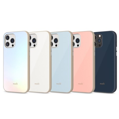 Moshi iGlaze Slim Hardshell Case - Etui iPhone 13 Pro Max (system SnapTo) (Pearl White) Moshi iGlaze Slim Hardshell Case - Etui iPhone 13 Pro Max (system SnapTo) (Pearl White)