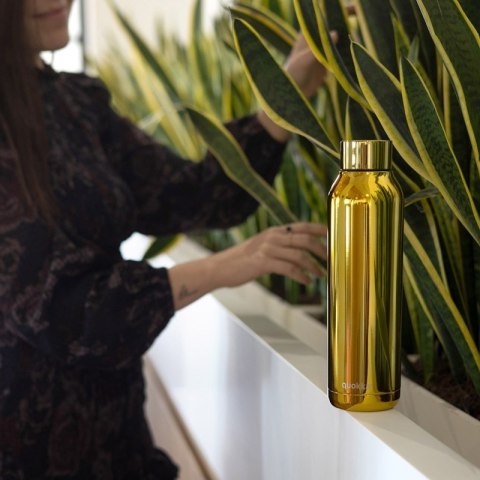 Quokka Solid - Butelka termiczna ze stali nierdzewnej 630 ml (Sleek Gold) Quokka Solid - Butelka termiczna ze stali nierdzewnej 630 ml (Sleek Gold)