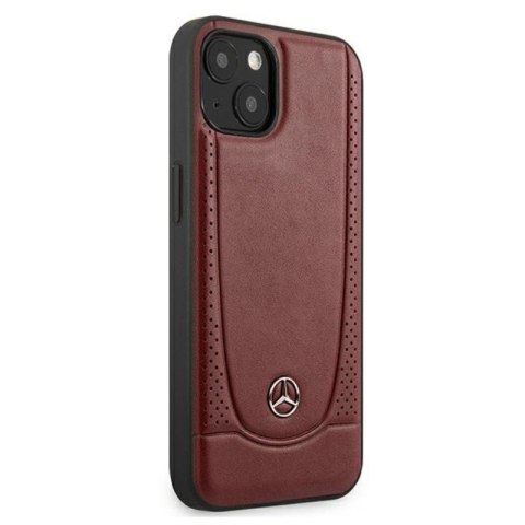 Mercedes Leather Urban Line - Etui iPhone 13 mini (czerwony) Mercedes Leather Urban Line - Etui iPhone 13 mini (czerwony)