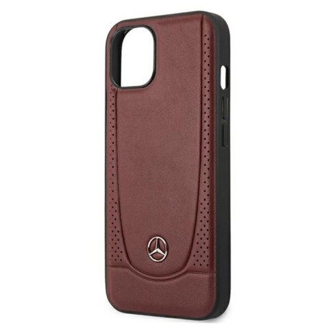 Mercedes Leather Urban Line - Etui iPhone 13 mini (czerwony) Mercedes Leather Urban Line - Etui iPhone 13 mini (czerwony)