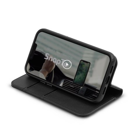 Moshi Overture - Etui 3w1 z klapką iPhone 13 (antybakteryjne NanoShield™) (Jet Black) Moshi Overture - Etui 3w1 z klapką iPhone 13 (antybakteryjne NanoShield™) (Jet Black)