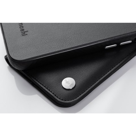 Moshi Overture - Etui 3w1 z klapką iPhone 13 (antybakteryjne NanoShield™) (Jet Black) Moshi Overture - Etui 3w1 z klapką iPhone 13 (antybakteryjne NanoShield™) (Jet Black)