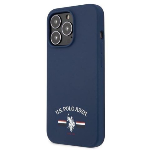 US Polo Assn Silicone Logo - Etui iPhone 13 Pro Max (granatowy) US Polo Assn Silicone Logo - Etui iPhone 13 Pro Max (granatowy)