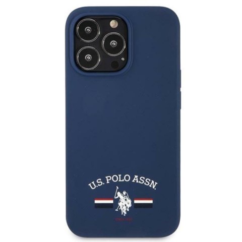 US Polo Assn Silicone Logo - Etui iPhone 13 Pro Max (granatowy) US Polo Assn Silicone Logo - Etui iPhone 13 Pro Max (granatowy)