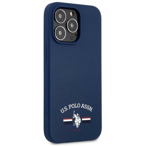 US Polo Assn Silicone Logo - Etui iPhone 13 Pro Max (granatowy) US Polo Assn Silicone Logo - Etui iPhone 13 Pro Max (granatowy)
