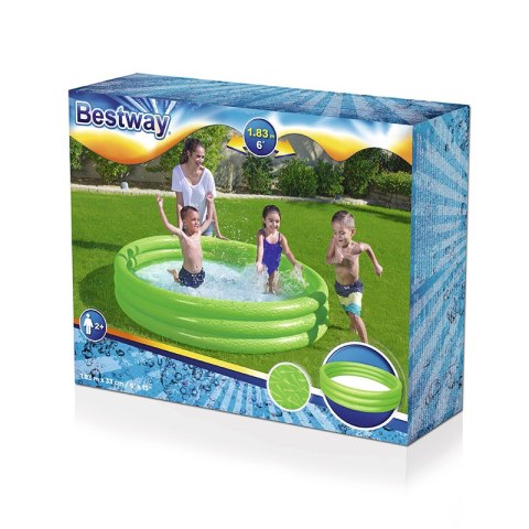 Bestway - basen ogrodowy dmuchany 183x33 cm (zielony) Bestway - basen ogrodowy dmuchany 183x33 cm (zielony)
