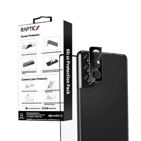 X-Doria Raptic Glass Protection Pack - Zestaw szkło hartowane na ekran + nakładka na aparat Samsung Galaxy S22+ X-Doria Raptic Glass Protection Pack - Zestaw szkło hartowane na ekran + nakładka na aparat Samsung Galaxy S22+