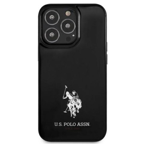 US Polo Assn Horses Logo - Etui iPhone 13 Pro Max (czarny) US Polo Assn Horses Logo - Etui iPhone 13 Pro Max (czarny)