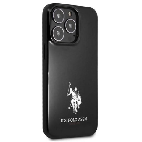 US Polo Assn Horses Logo - Etui iPhone 13 Pro Max (czarny) US Polo Assn Horses Logo - Etui iPhone 13 Pro Max (czarny)