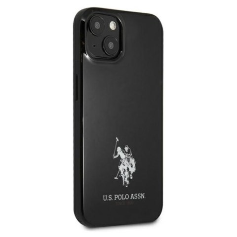 US Polo Assn Horses Logo - Etui iPhone 13 (czarny) US Polo Assn Horses Logo - Etui iPhone 13 (czarny)