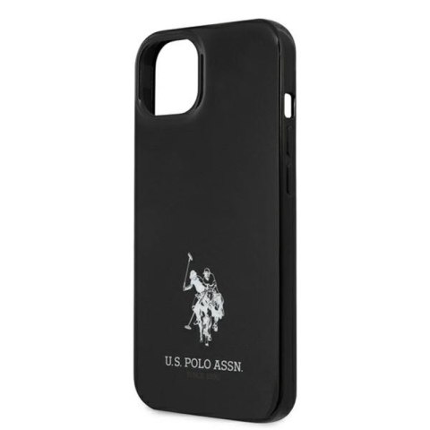 US Polo Assn Horses Logo - Etui iPhone 13 (czarny) US Polo Assn Horses Logo - Etui iPhone 13 (czarny)