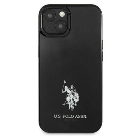 US Polo Assn Horses Logo - Etui iPhone 13 mini (czarny) US Polo Assn Horses Logo - Etui iPhone 13 mini (czarny)