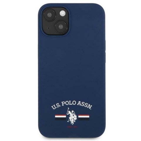 US Polo Assn Silicone Logo - Etui iPhone 13 mini (granatowy) US Polo Assn Silicone Logo - Etui iPhone 13 mini (granatowy)