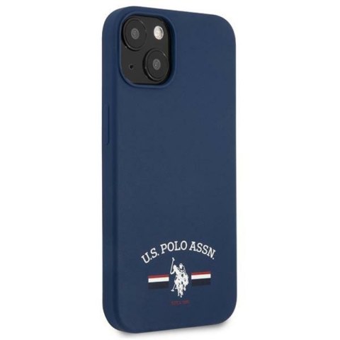 US Polo Assn Silicone Logo - Etui iPhone 13 mini (granatowy) US Polo Assn Silicone Logo - Etui iPhone 13 mini (granatowy)