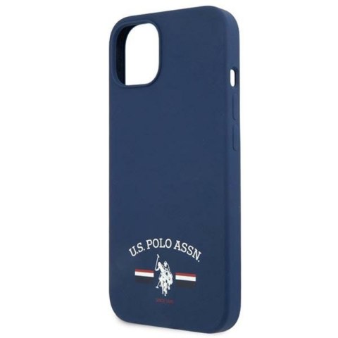 US Polo Assn Silicone Logo - Etui iPhone 13 mini (granatowy) US Polo Assn Silicone Logo - Etui iPhone 13 mini (granatowy)