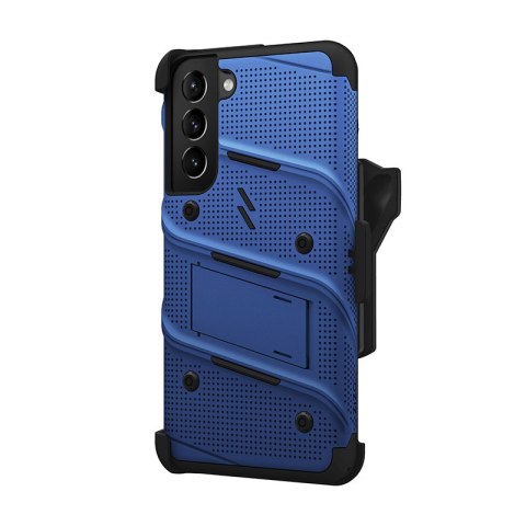ZIZO BOLT Series - Pancerne etui Samsung Galaxy S22+ ze szkłem 9H na ekran + uchwyt z podstawką (niebieski) ZIZO BOLT Series - Pancerne etui Samsung Galaxy S22+ ze szkłem 9H na ekran + uchwyt z podstawką (niebieski)