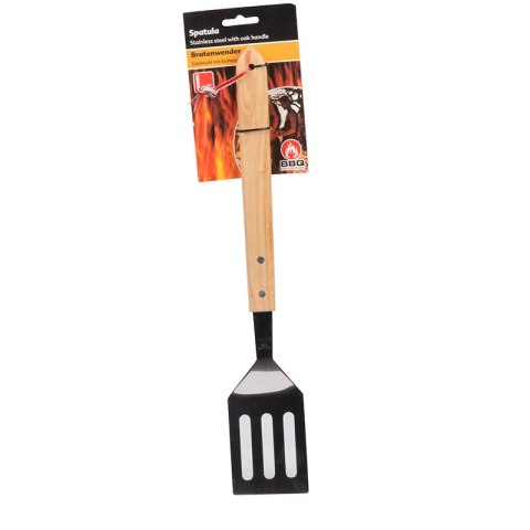 BBQ - szpatuła do grillowania dębowa rączka 41 cm BBQ - szpatuła do grillowania dębowa rączka 41 cm