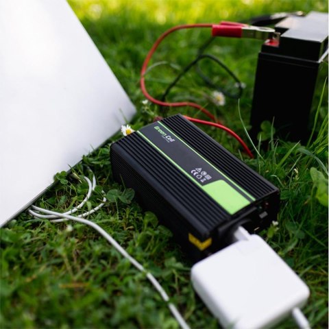 Green Cell - Przetwornica napięcia Inwerter tryb UPS 12V na 230V Czysta sinusoida 300W/600W do Pompy centralnego ogrzewania Green Cell - Przetwornica napięcia Inwerter tryb UPS 12V na 230V Czysta sinusoida 300W/600W do Pompy centralnego ogrzewania