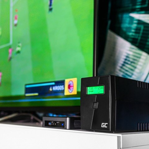 Green Cell - Zasilacz awaryjny UPS 600VA 360W Power Proof Green Cell - Zasilacz awaryjny UPS 600VA 360W Power Proof
