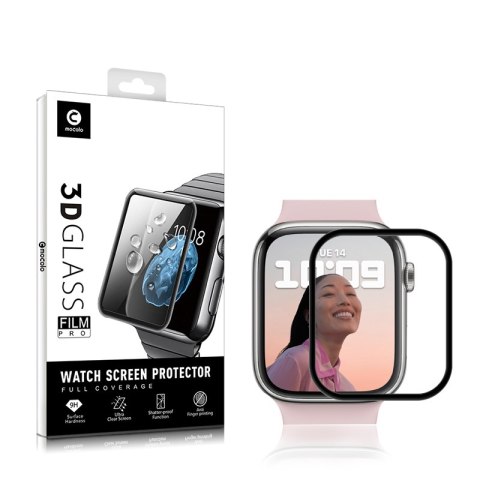 Mocolo 3D Glass Full Glue - Szkło ochronne na ekran Apple Watch 7/8 41 mm Mocolo 3D Glass Full Glue - Szkło ochronne na ekran Apple Watch 7/8 41 mm