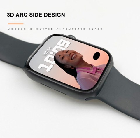 Mocolo 3D Glass Full Glue - Szkło ochronne na ekran Apple Watch 7/8 45 mm Mocolo 3D Glass Full Glue - Szkło ochronne na ekran Apple Watch 7/8 45 mm