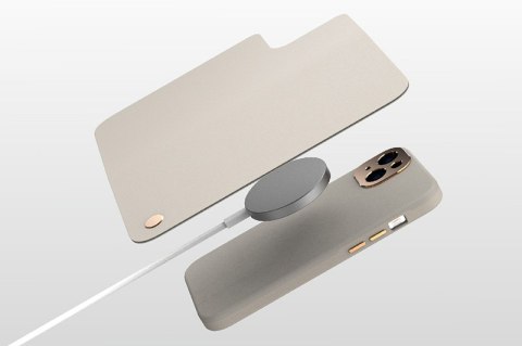 Moshi Overture MagSafe - Skórzane etui 3w1 z klapką iPhone 14 Pro (Serene Gray) Moshi Overture MagSafe - Skórzane etui 3w1 z klapką iPhone 14 Pro (Serene Gray)