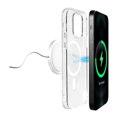 PURO LITEMAG - Etui iPhone 14 Plus MagSafe (przezroczysty) PURO LITEMAG - Etui iPhone 14 Plus MagSafe (przezroczysty)
